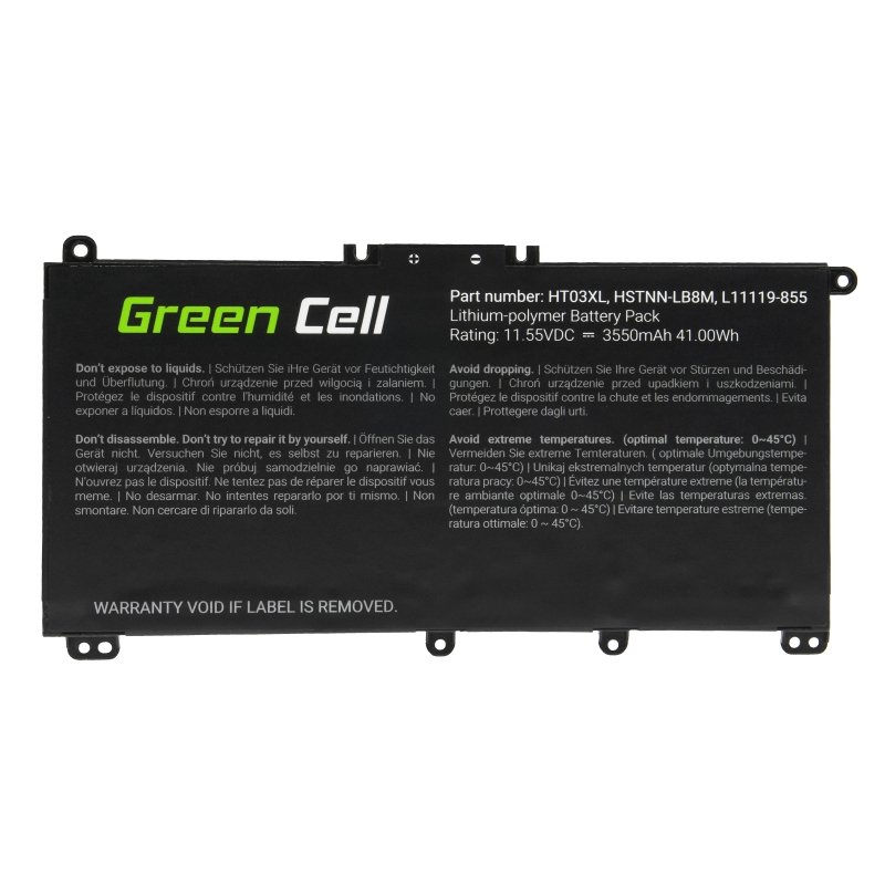 Green Cell HP163 composant de notebook supplémentaire Batterie