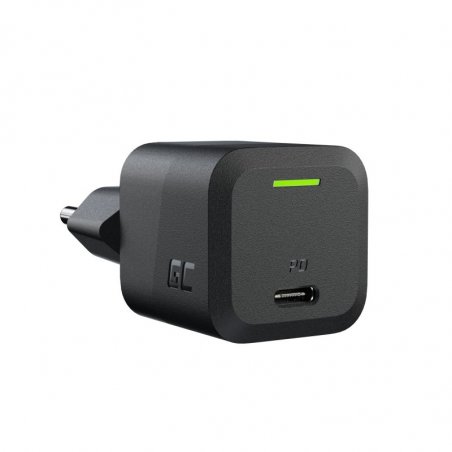 Power charger Green Cell PowerGan, 33W, GaN, GC (black)
