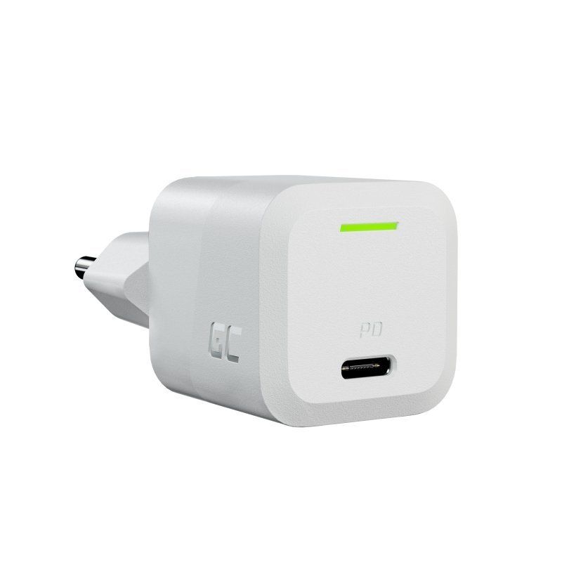 Green Cell CHARGC06W mobile device charger Universal White AC Fast charging Indoor