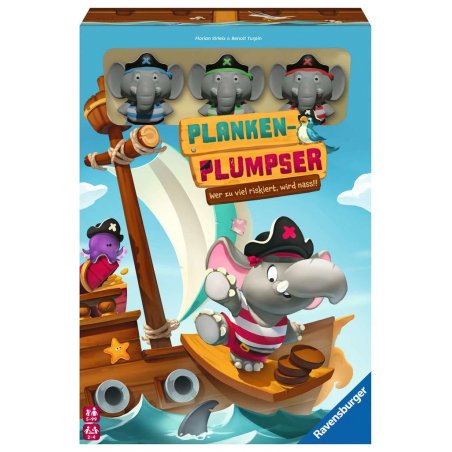 Ravensburger 22342 board/card game Planken-Plumpser Board game