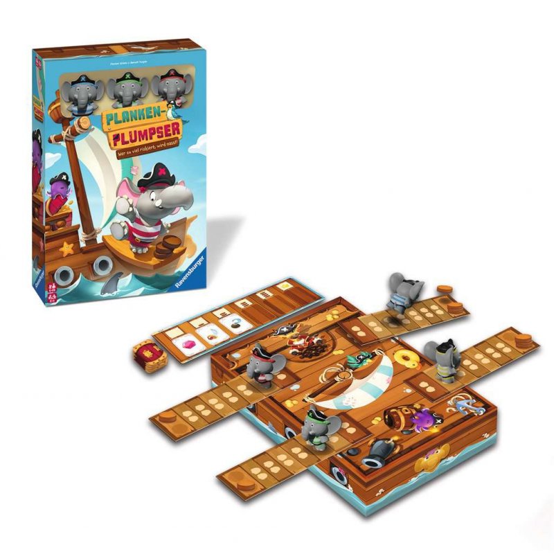Ravensburger 22342 jeu de société Planken-Plumpser
