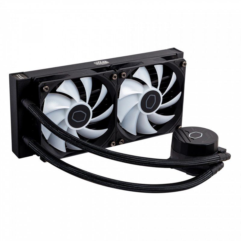 Cooler Master MasterLiquid 240L Core ARGB Processeur Kit de refroidissement du liquide 12 cm Noir