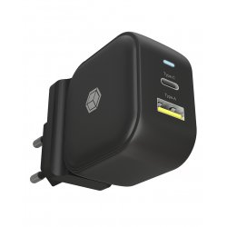 ICY BOX 2-port wall charger with USB Power Delivery