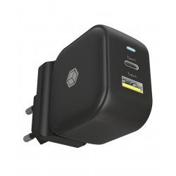 ICY BOX IB-PS106-PD Universel Noir Secteur Charge rapide Intérieure