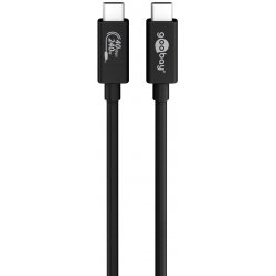 Goobay Sync & Charge USB-C Cable, USB4 Gen 3x2, 240 W, 0.7 m