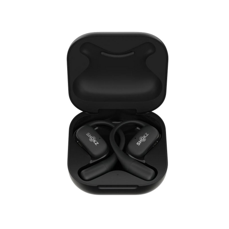 Shokz OpenFit Écouteurs Sans fil Crochets auriculaires Appels/Musique/Sport/Au quotidien Bluetooth Noir