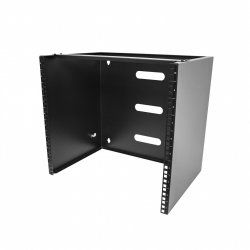 StarTech.com 10U Wall Mount Network Rack - 14 inch Deep (Low Profile) - 19" Patch Panel Bracket for Shallow Server, IT E