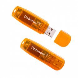 Intenso Rainbow Line 64GB Orange 2er USB flash drive USB Type-A 2.0