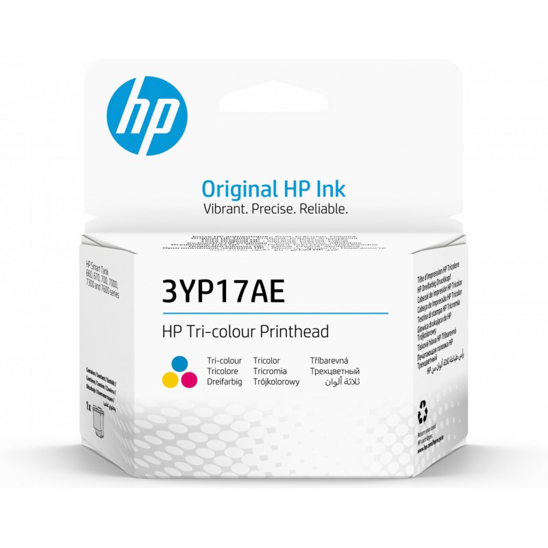HP Tête d’impression trois couleurs Ink Tank