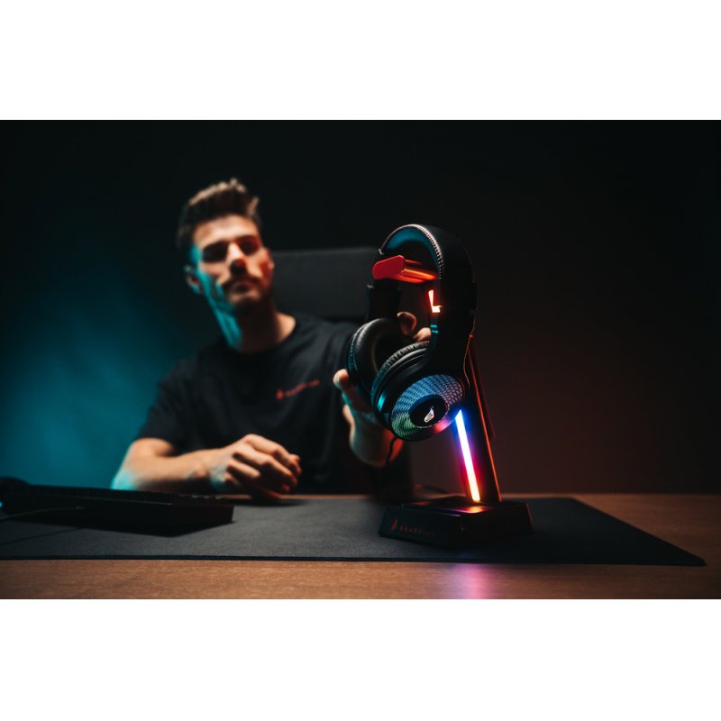 VERBATIM SUPPORT CASQUE N2 RVB NOIR