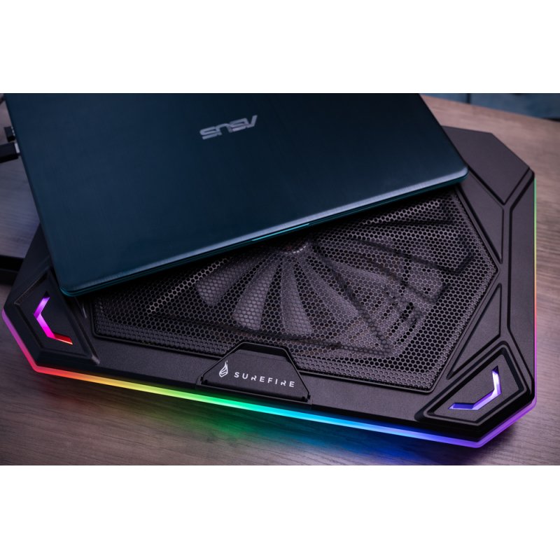 SureFire Bora X1 notebook cooling pad 43.2 cm (17") 750 RPM Black