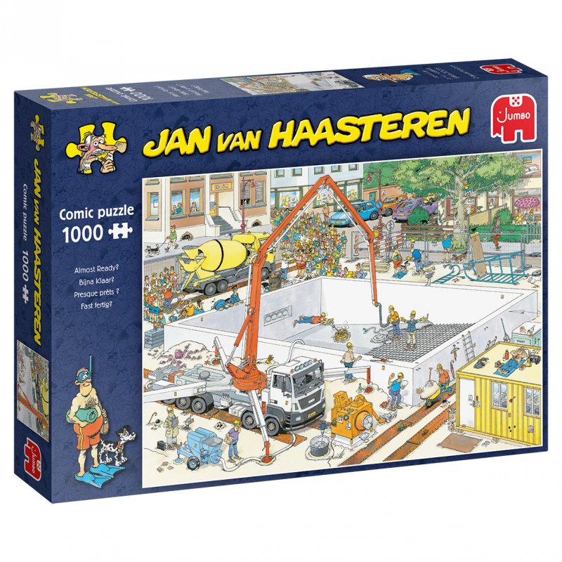 Jan van Haasteren – Almost Ready (1000 pieces) (JUM0037)