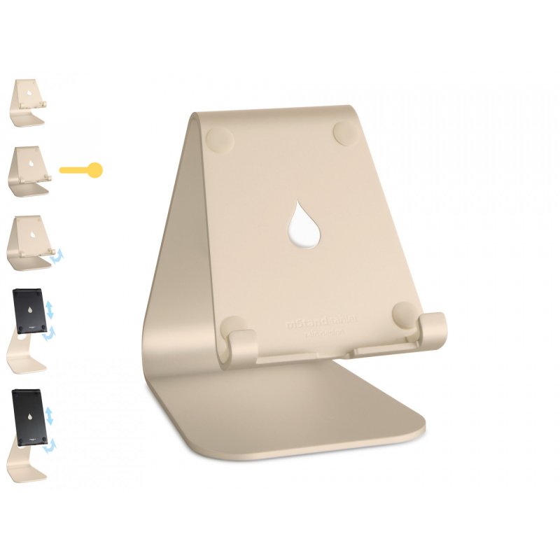 Rain Design mStand tablet Passive holder Tablet/UMPC Gold