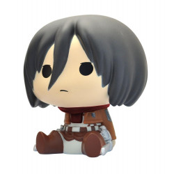 ATTACK ON TITAN - Mini-Tirelire - Chibi Mikasa - 13cm