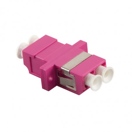 LogiLink FA02LC4 adaptateur de fibres optiques LC/LC Violet