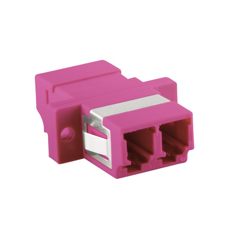 LogiLink FA02LC4 fibre optic adapter LC/LC Violet