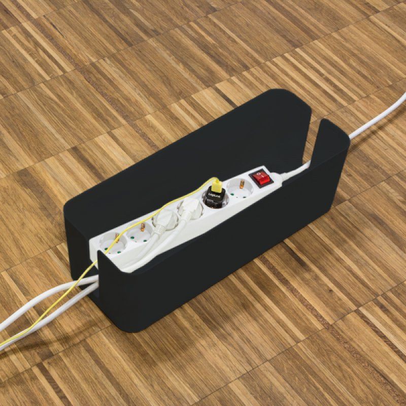 ZUB Logilink Cable box set 3 sizes black