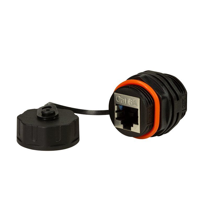 LogiLink NP0083 wire connector RJ-45 Black, Orange