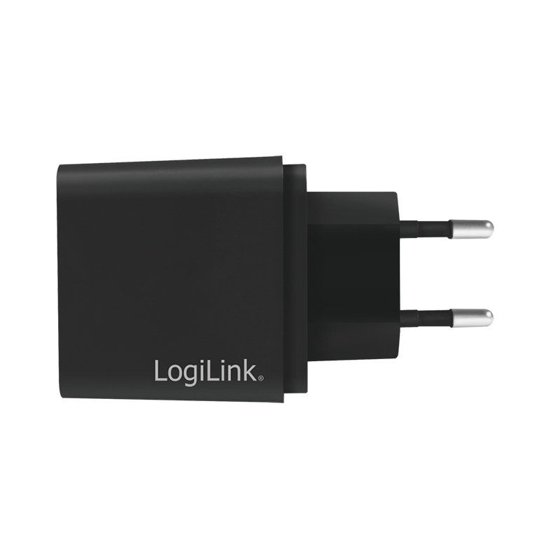 LogiLink PA0258 mobile device charger Universal Black AC Fast charging Indoor