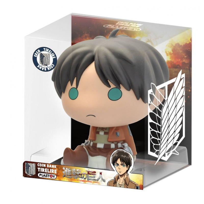 ATTACK ON TITAN - Mini-Tirelire - Chibi Eren - 13cm