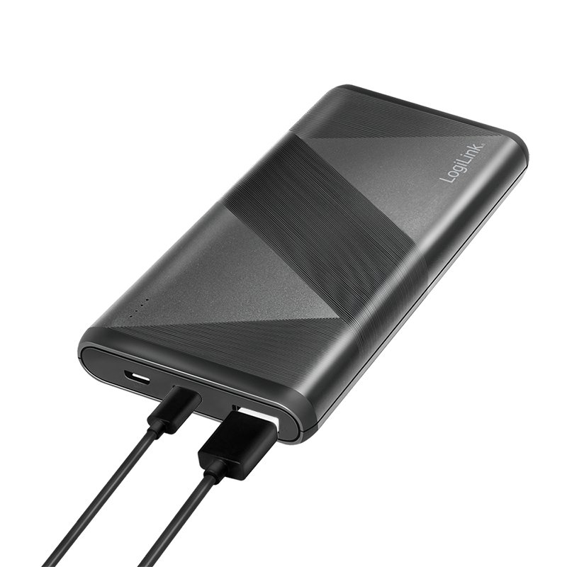 Powerbank Logilink LiPo 10.000mAh black