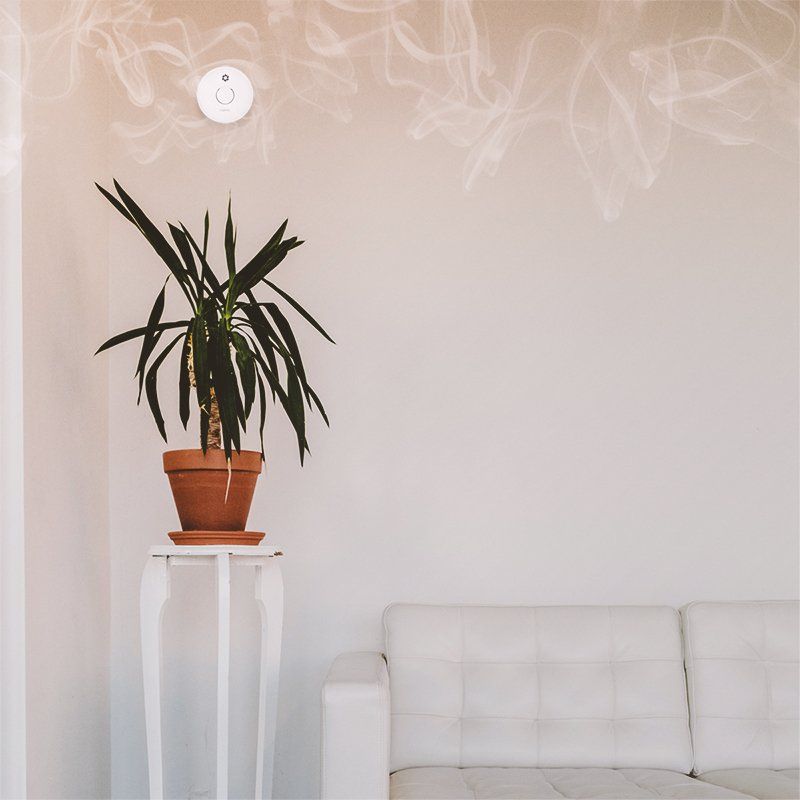 LogiLink SC0015 détecteur de fumée Détecteur à réflexion photoélectrique Avec fil