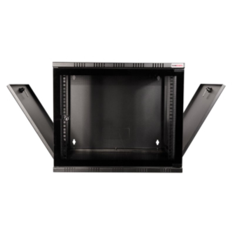 LogiLink W15A40B étagère 15U Rack monté sur le mur Noir