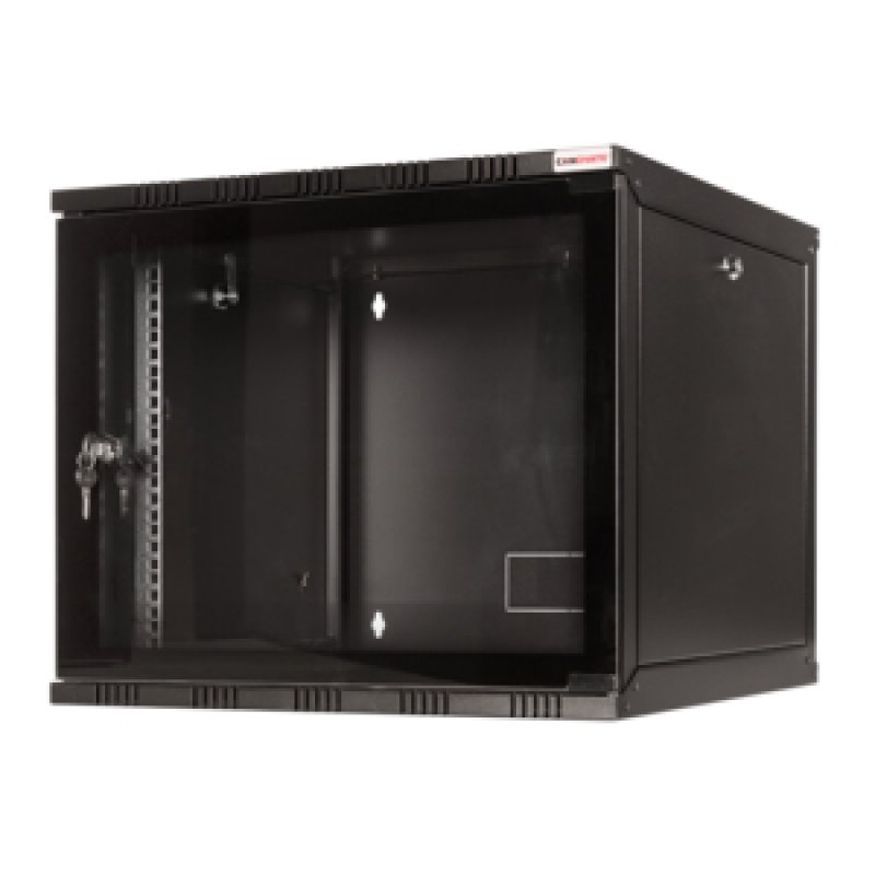 LogiLink W15A54B étagère 15U Rack monté sur le mur Noir