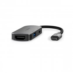 Nedis USB Multi-Port-Adapter USB 3.2 Gen 1 - USB-C™ Stecker, HDMI™ Ausgang, USB-A Buchse, USB-C™ Buchse