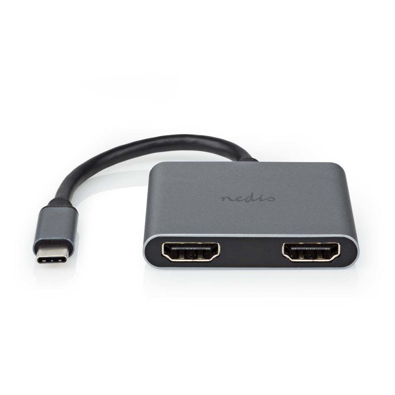 Nedis CCGB64670BK01 adaptateur graphique USB Noir