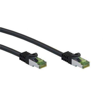 Goobay 61091 networking cable Black 0.25 m Cat8.1 S/FTP (S-STP)