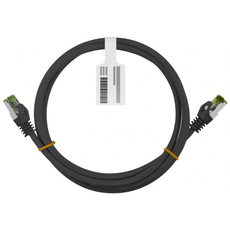 Goobay 61091 networking cable Black 0.25 m Cat8.1 S/FTP (S-STP)