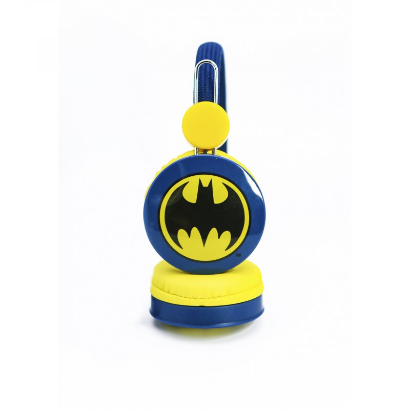 OTL Technologies DC Comics Batman Caped Crusader Écouteurs Avec fil Arceau Musique Bleu
