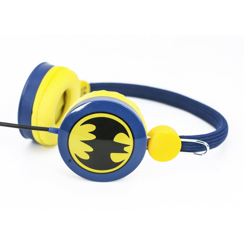 OTL Technologies DC Comics Batman Caped Crusader Blue Kids Core Headphones