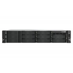 QNAP TS-855EU-8G NAS/storage server SAN Rack (2U) Ethernet LAN Black C5125