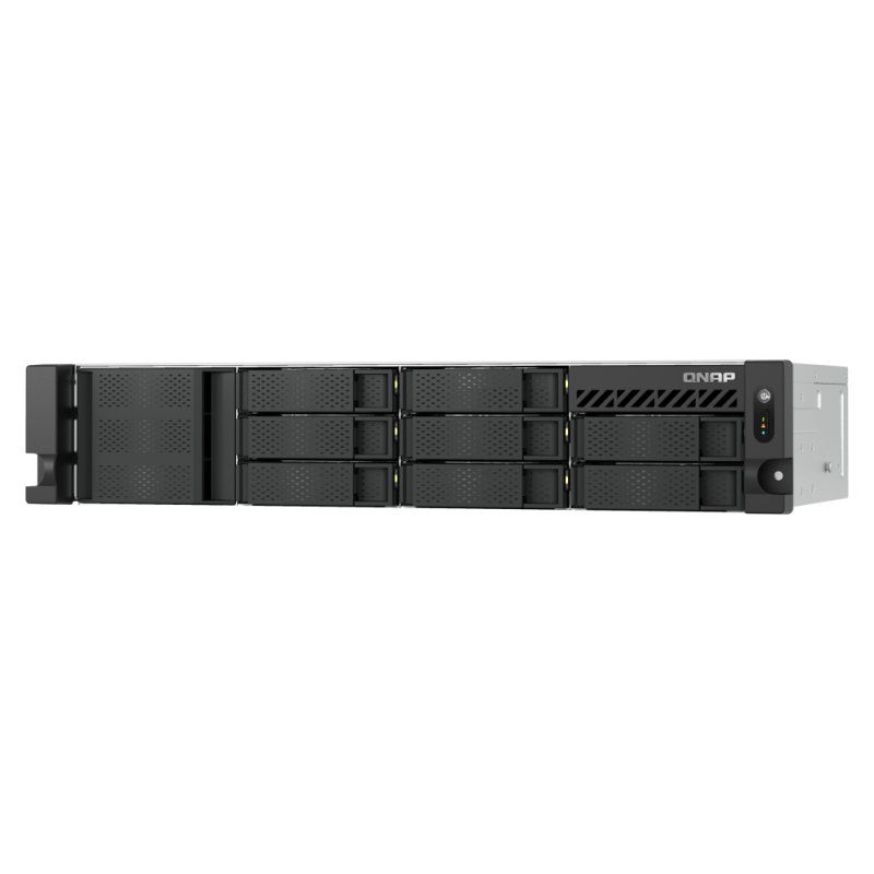 QNAP TS-855EU-8G serveur de stockage SAN Rack (2 U) Ethernet/LAN Noir C5125