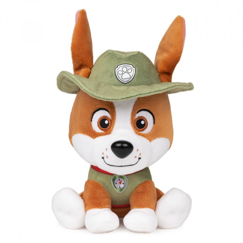 GUND PAW Patrol Tracker Plush, Official Toy from the Hit Cartoon, Stuffed Animal for Ages 1 and Up, 6”