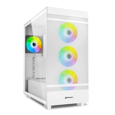Sharkoon REBEL C50 RGB ATX Full Tower White
