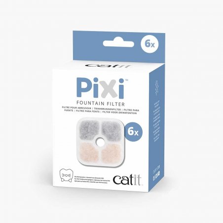 Catit 43722 accessoire de gamelle et d'abreuvoir pour chiens et chats Filtre pour fontaine à eau automatique pour anima
