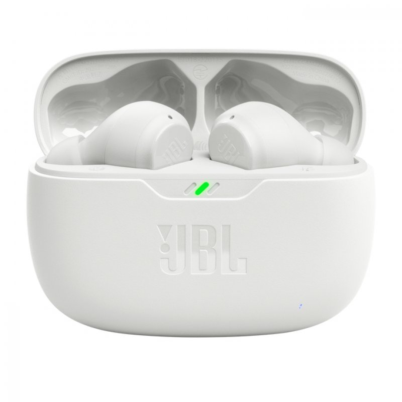 Ecouteurs intra-auriculaires sans fil Bluetooth JBL Wave Beam (Blanc)