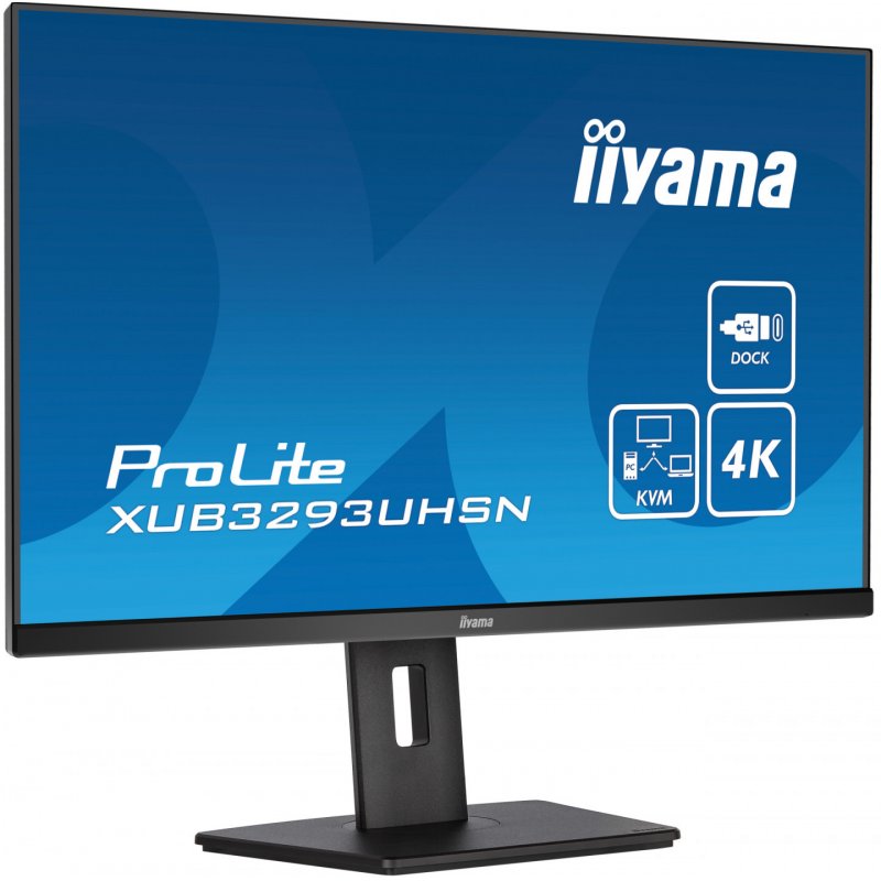 32"W LCD Business 4K UHD IPS USB-C Dock