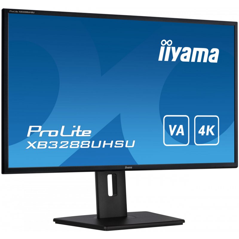 iiyama ProLite XB3288UHSU-B5 computer monitor 80 cm (31.5") 3840 x 2160 pixels 4K Ultra HD LCD Black