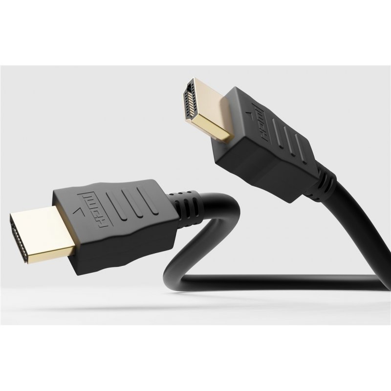 Goobay High Speed HDMI Kabel mit Ethernet, 2m, 4K@60Hz, 18Gbit/s