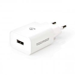 Nedis WCHAU242AWT chargeur d'appareils mobiles Universel Blanc Secteur Intérieure