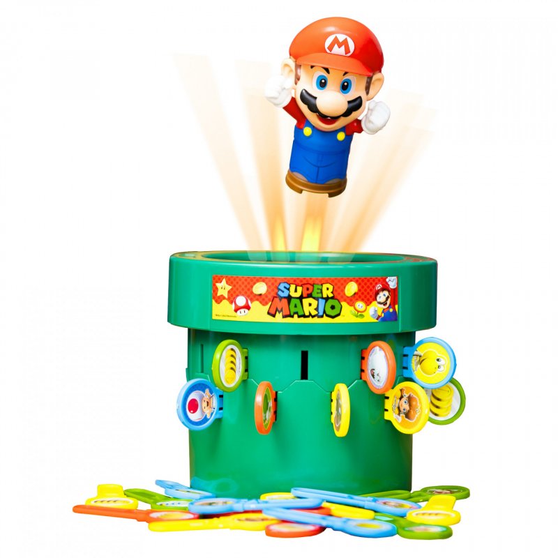 Tomy Pop Up Mario Board game Fine motor skill (dexterity)