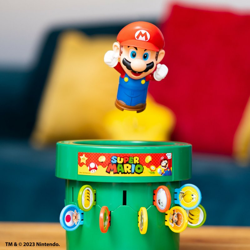 Tomy Pop Up Mario Board game Fine motor skill (dexterity)