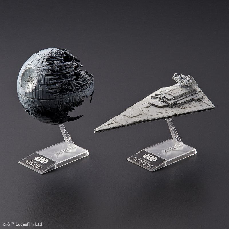 Star Wars maquette Death Star II & Imperial Star Destroyer