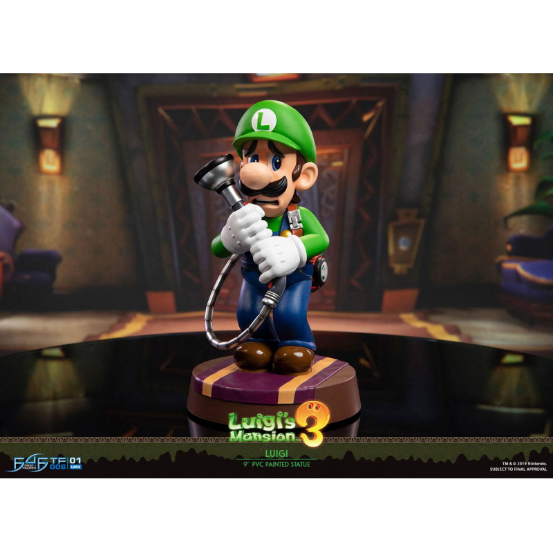 NINTENDO - Luigi's Mansion 3 - Luigi Standard Edition - Figurine 23cm