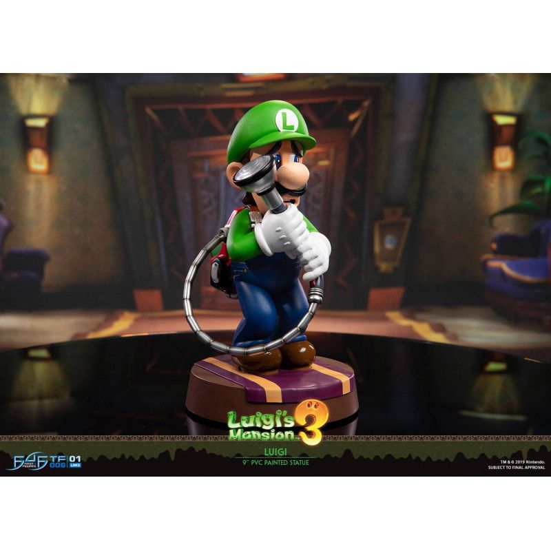 FIGURINE LUIGI'S MANSION 3 LUIGI STANDARD 25CM