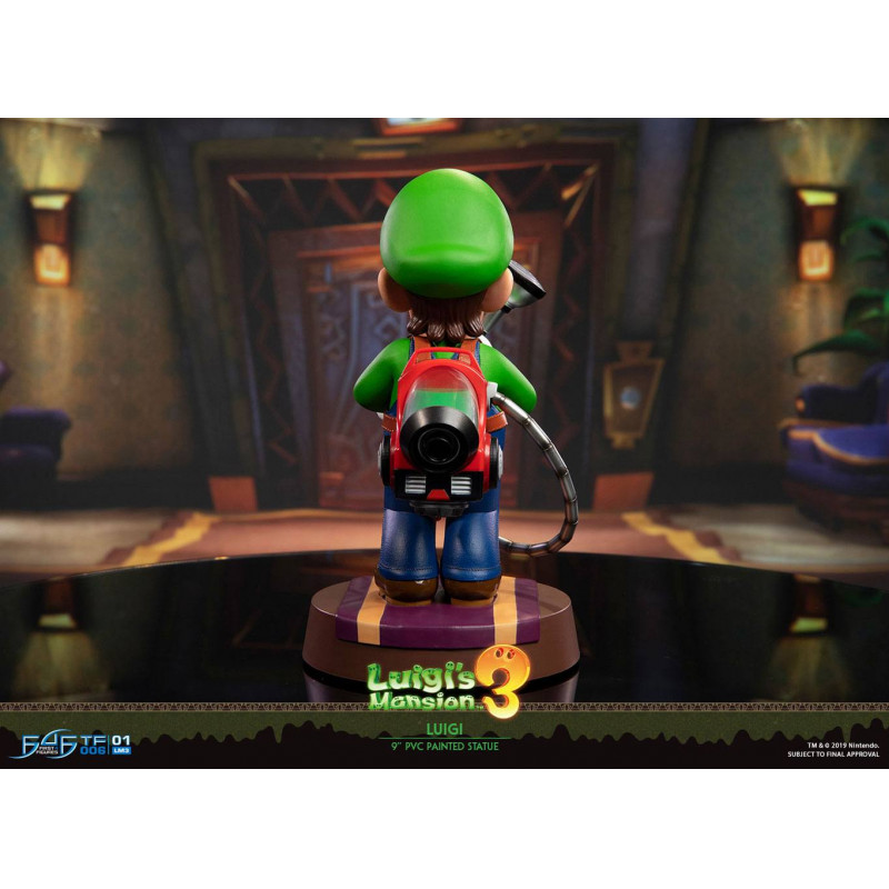 NINTENDO - Luigi's Mansion 3 - Luigi Standard Edition - Figurine 23cm